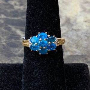 🦋Malgache Neon Apatite Ring🦋